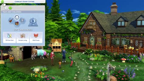 sims 4 cottage living career